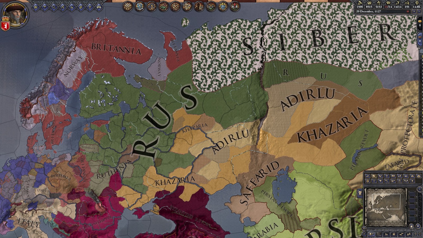 Crusader kings 2 карта