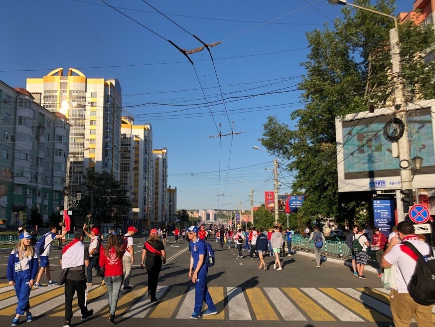 How did I get through this... - My, Football, 2018 FIFA World Cup, Travels, Saransk, Travel across Russia, Longpost