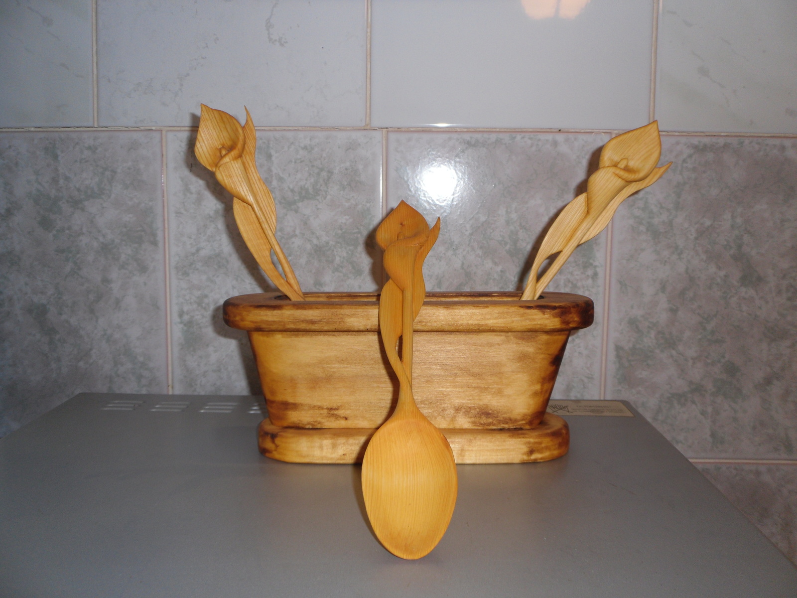 My wooden spoons - My, A spoon, Wooden spoon, Tree, With your own hands, Handmade, Needlework without process, My, Hobby, Longpost