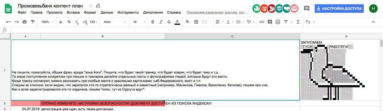 Passwords, bank cards and a complete list of Jews. What Google Docs files could be found in the Yandex search - Yandex., Google, Longpost