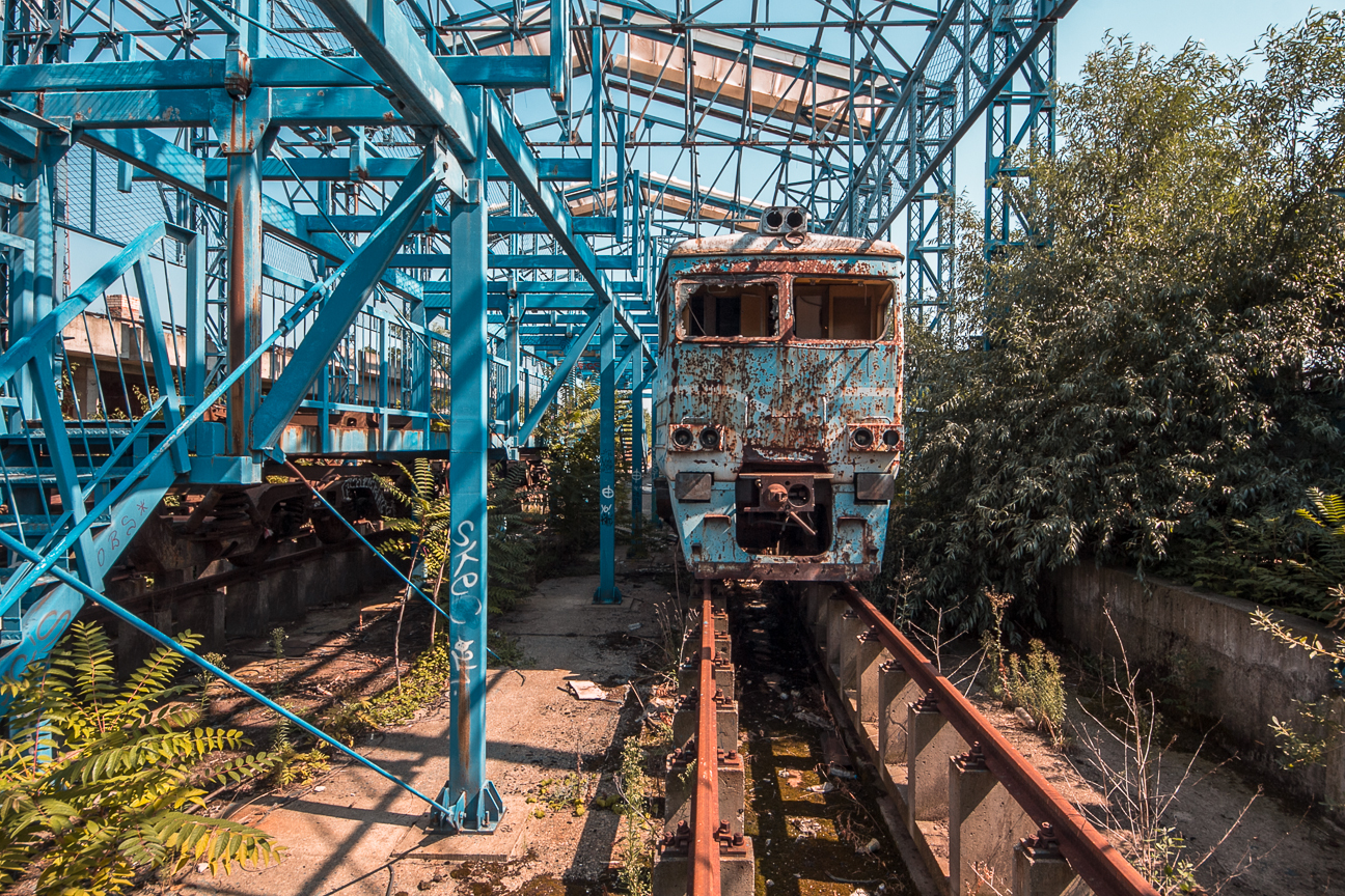 Rotten Express Overgrown station with abandoned trains! - My, A train, Railway, Urbanphoto, Zabugornyurban, Longpost