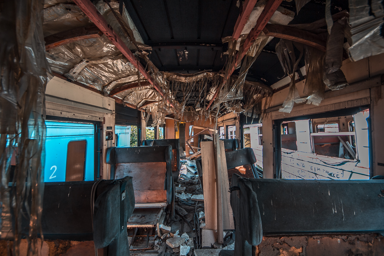 Rotten Express Overgrown station with abandoned trains! - My, A train, Railway, Urbanphoto, Zabugornyurban, Longpost