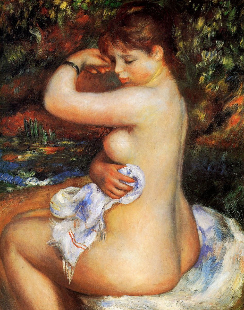 Nude in painting: Pierre-Auguste Renoir, part 2 - NSFW, Painting, Painting, A selection, Renoir, Longpost, Nudity