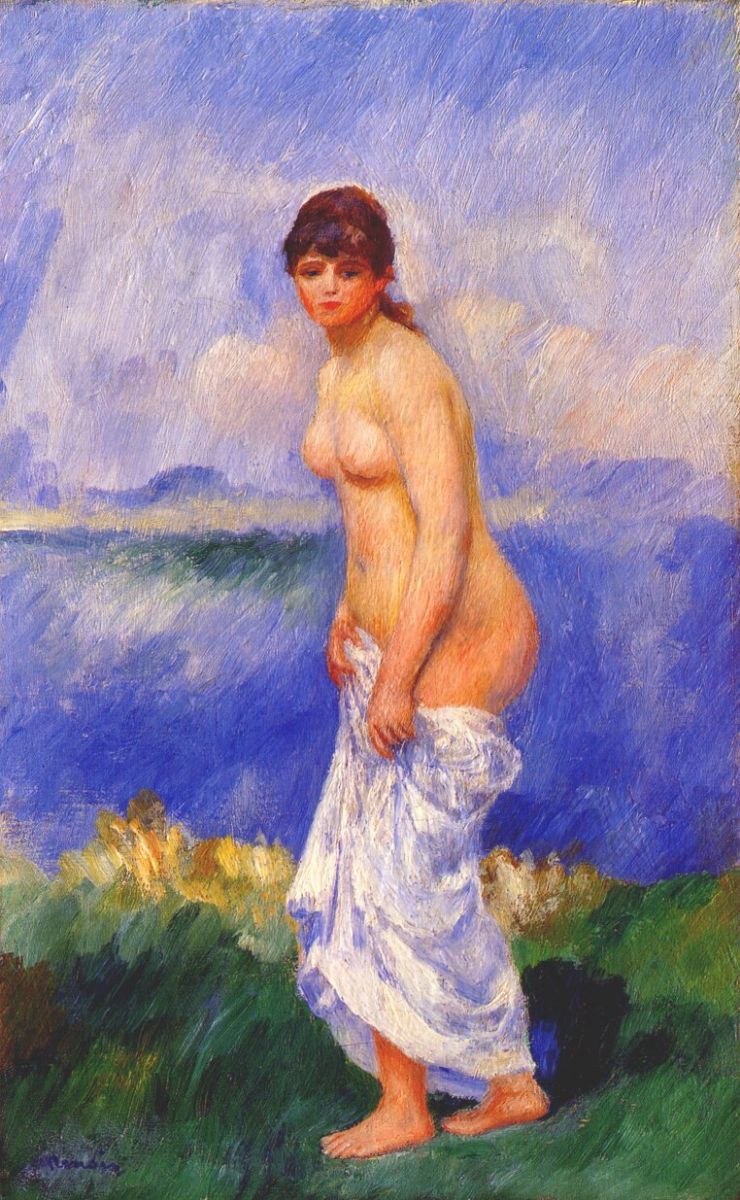 Nude in painting: Pierre-Auguste Renoir, part 2 - NSFW, Painting, Painting, A selection, Renoir, Longpost, Nudity