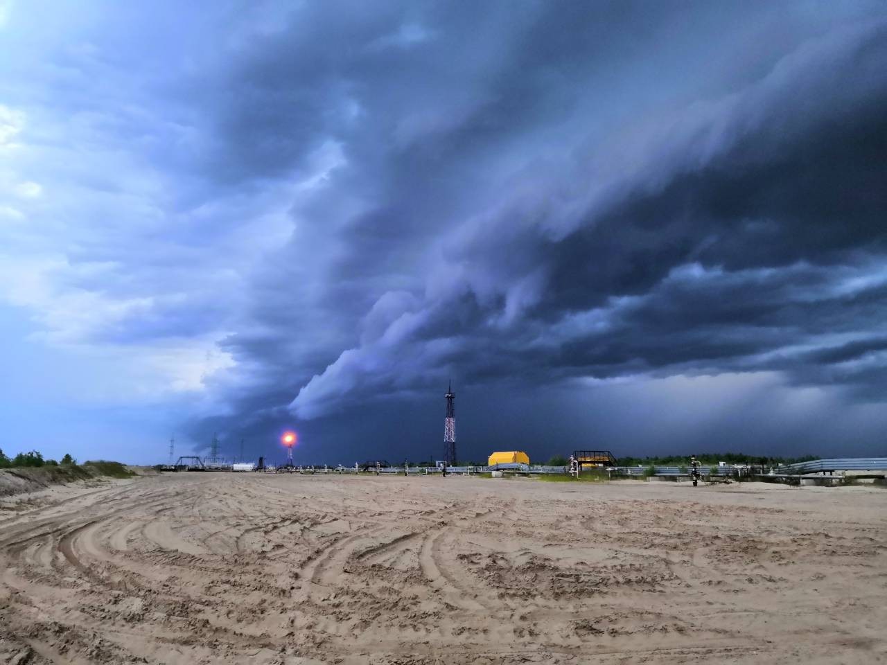 Thunderstorm Khanty-Mansi Autonomous Okrug - KhMAO, , Thunderstorm, Longpost