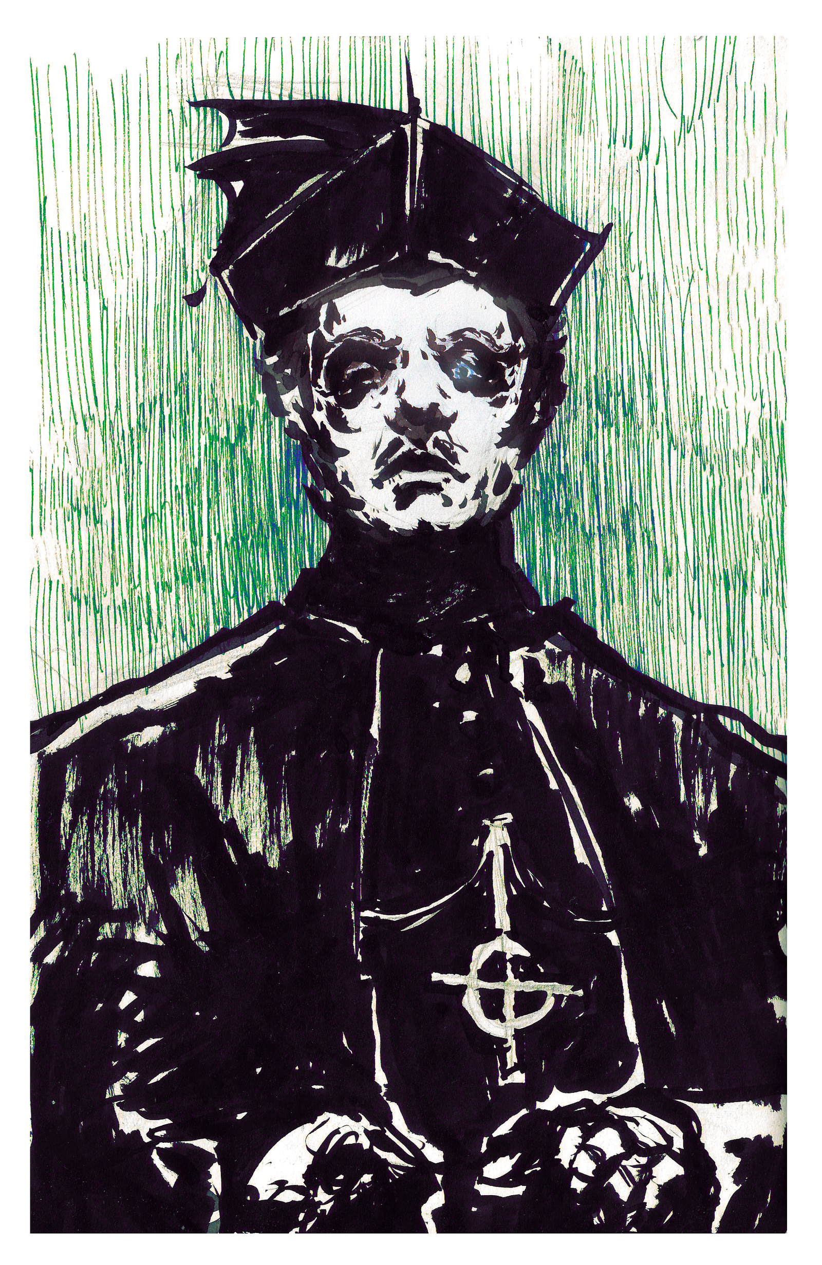 Cardinal Copia. Ghost B.C. - My, Ghost BC, Rock, Metal, Drawing, Sketch, Pen drawing, Longpost, Musical group, Musicians