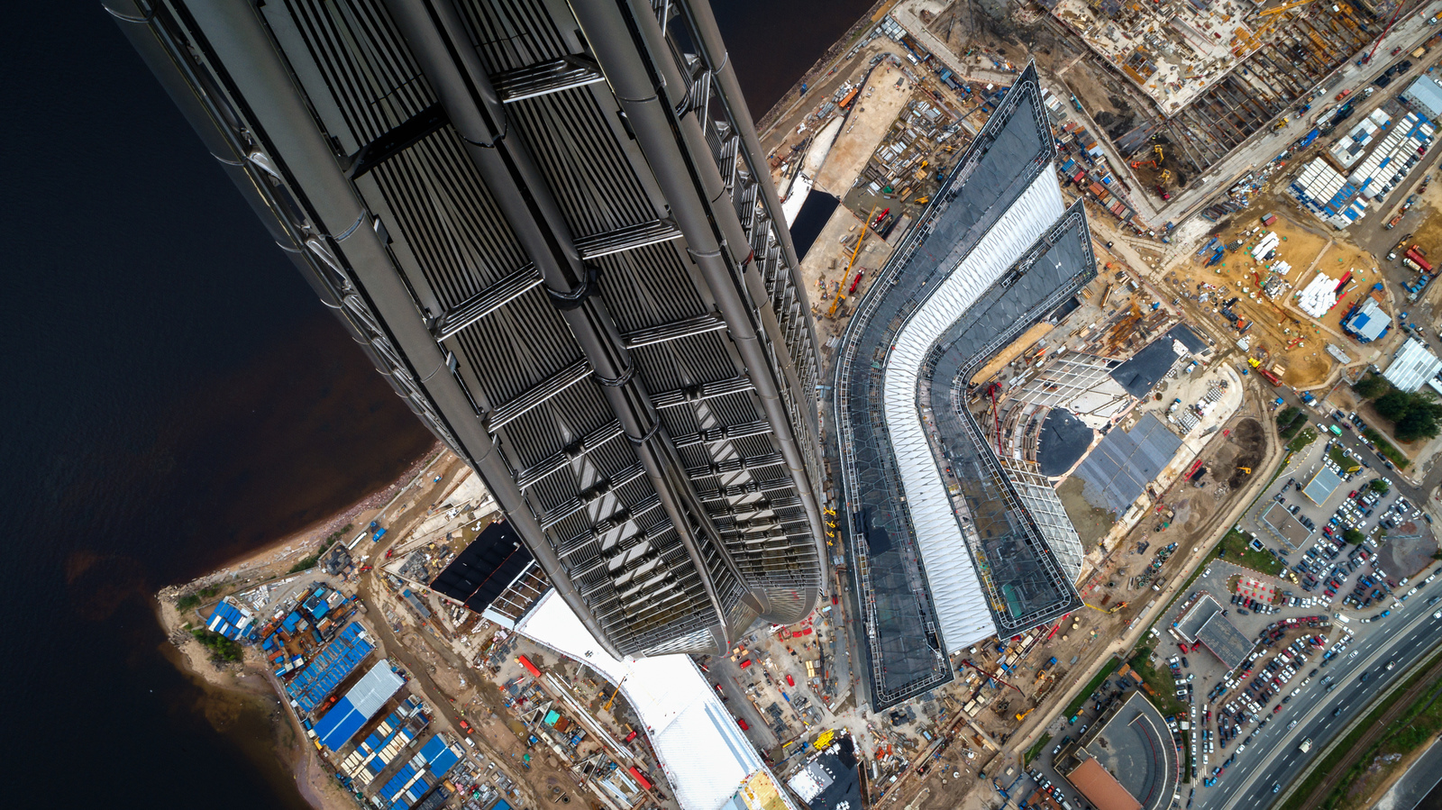 Again this Lakhta Center - My, Lakhta Center, Quadcopter, Saint Petersburg, Панорама