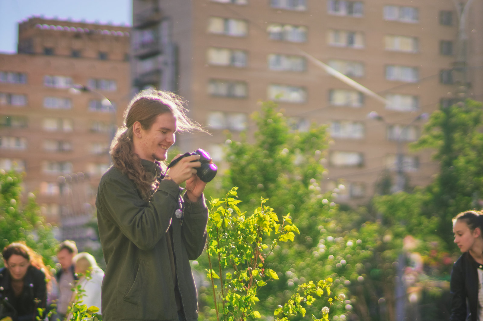 Touching photos from the collective planting of trees - My, Arkhangelsk, Tree, The photo, People, Society, Plants, Good, Happiness, Longpost, Kindness