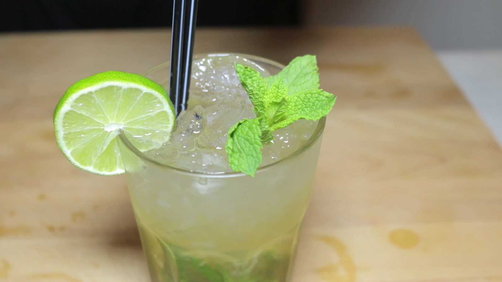 Mojito classic + non-alcoholic - My, Food, Recipe, Cocktail, Longpost, Mojito, Video