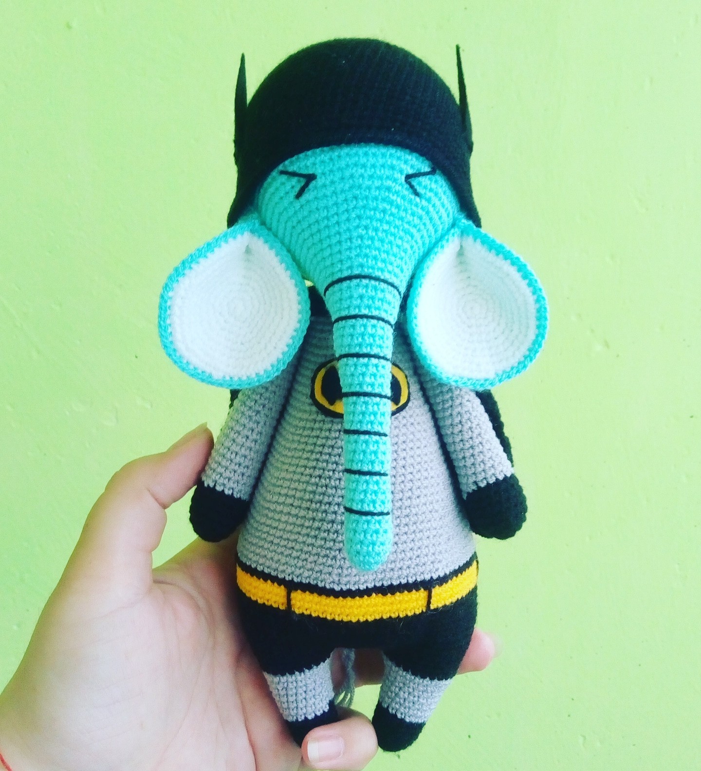 Elephants all around.. - My, Toys, Handmade, , Straight arms, Elephants, Longpost, Tag