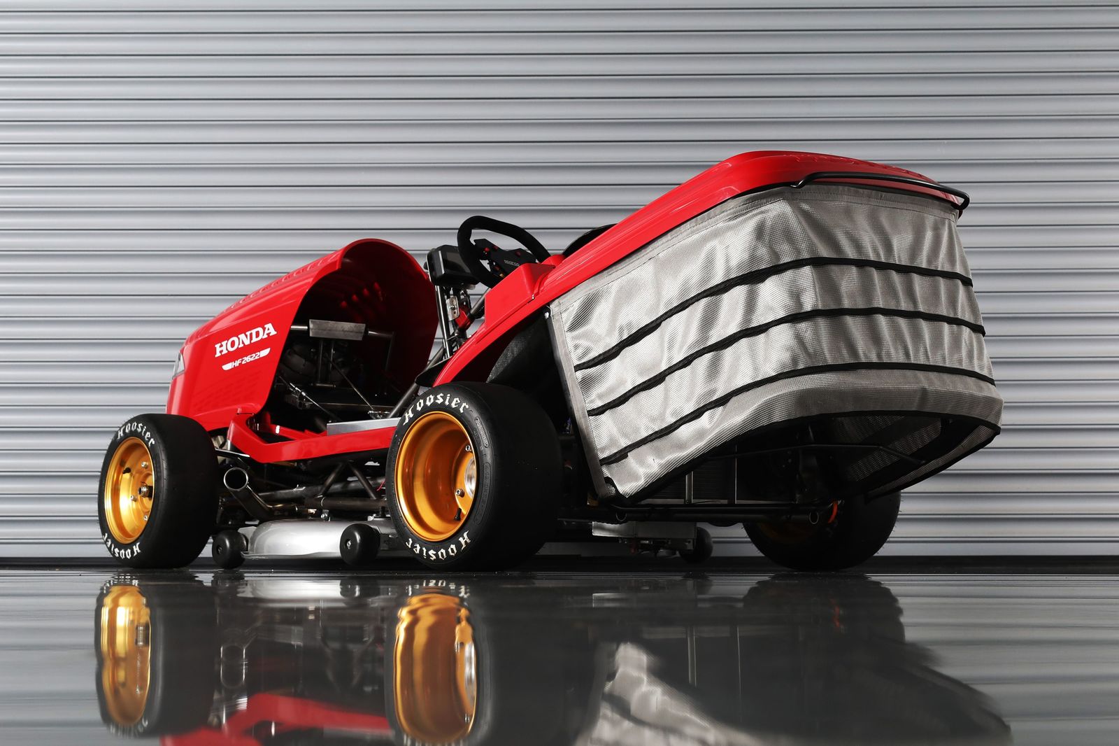 Infernal lawn mower with a maximum speed of 230 km/h! - Honda, Lawn mower, Rekor, Race, Speed, Tuning, Longpost