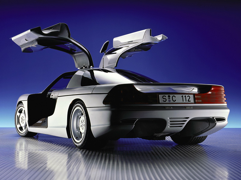 Mercedes-Benz C112 Concept (1991)
 - Mercedes, Auto, Speed, Longpost