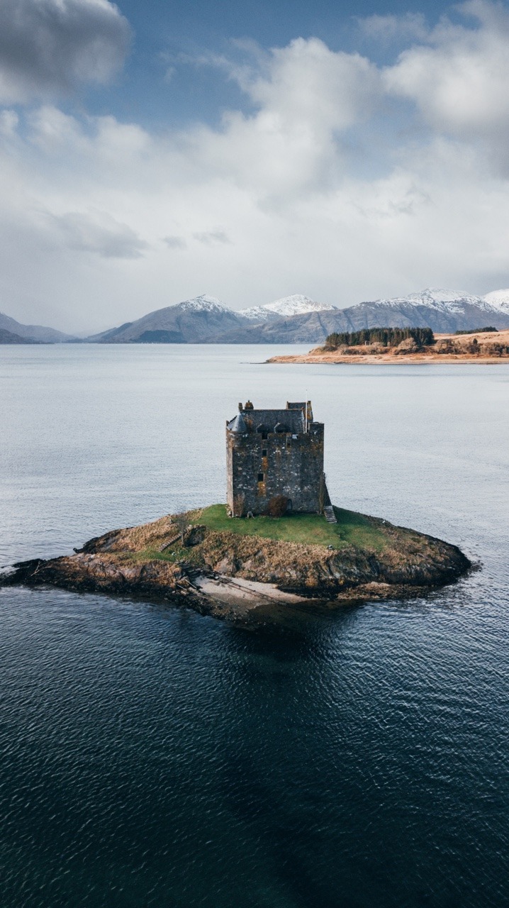 Castle Stalker, Scotland - Lock, Scotland, Longpost