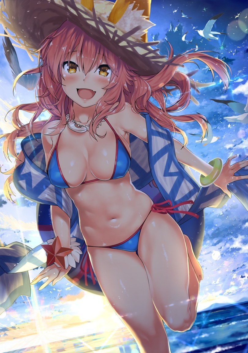 Fate Grand Order - NSFW, Аниме, Fate Grand Order, Tamamo no Mae, Jeanne Alter, Nero, Saber, Rider, Anime Art, Длиннопост