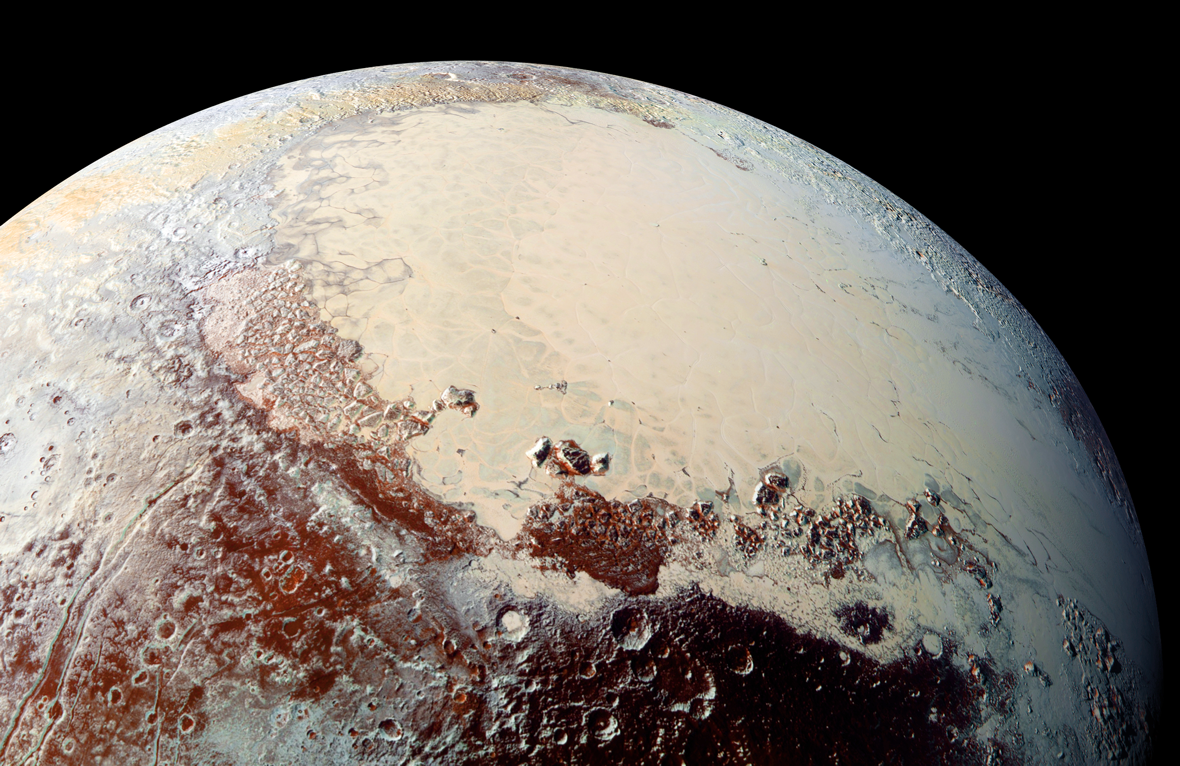 Scientists have made new global maps of Pluto and Charon - Space, Scientists, , New, globally, Cards, Pluto, Charon, Longpost