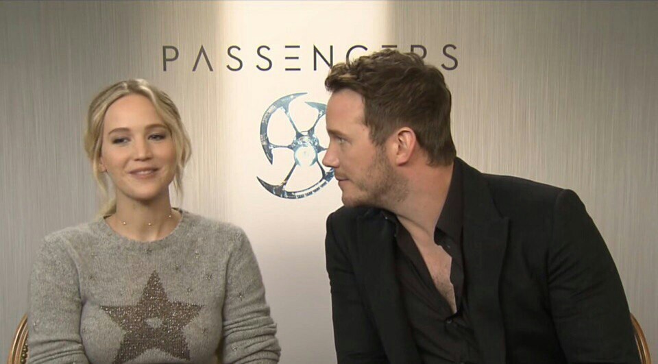 Passengers - Пассажиры, Jennifer Lawrence, Chris Pratt