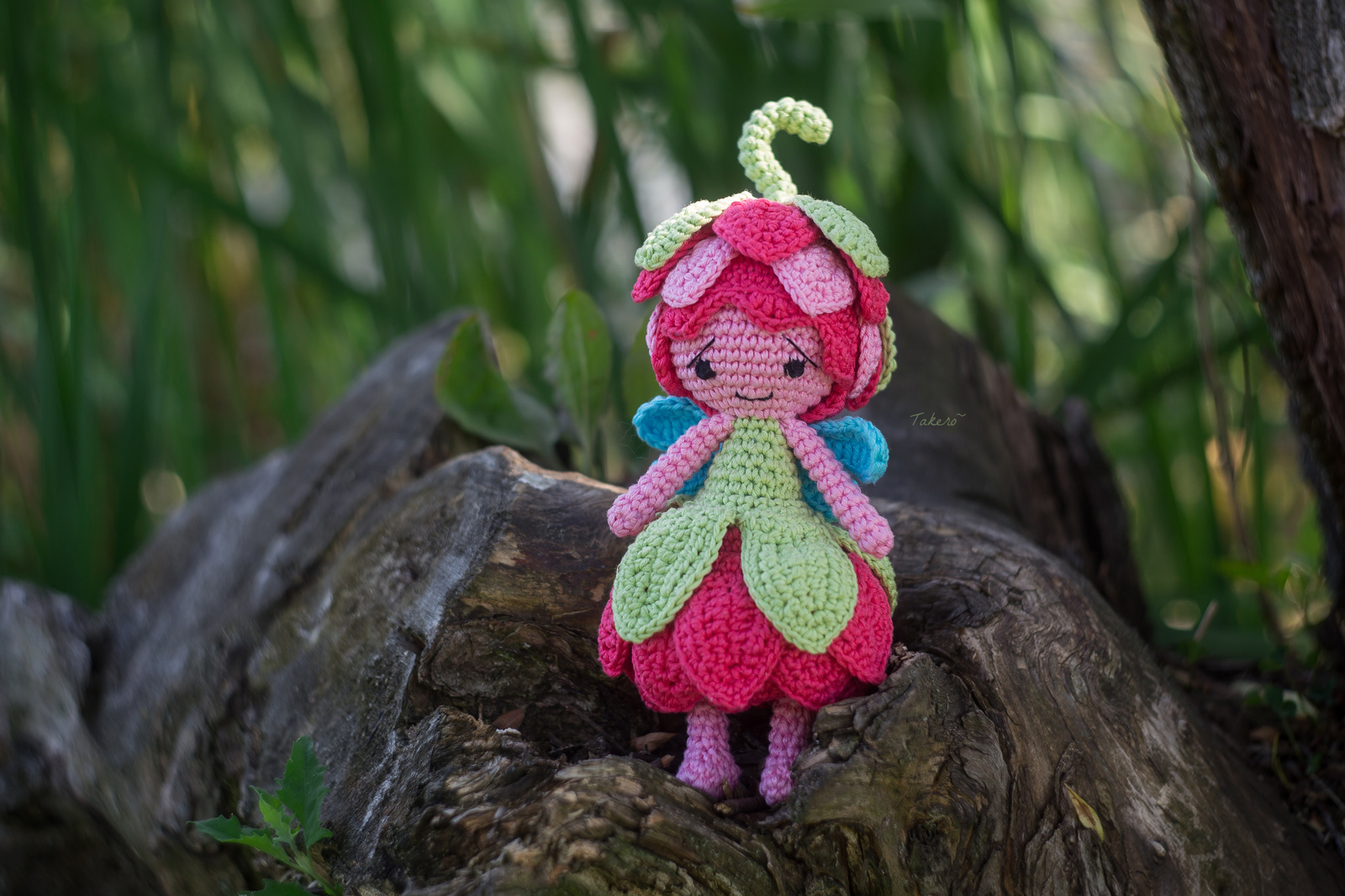 Crochet Fairy Lotanariel - My, Needlework, Needlework without process, Crochet, Knitting, Fairy, Dream, Longpost, Takero