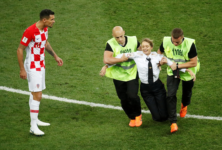 One of the 'Pussy Riots' turned out to be a fashion model. - 2018 FIFA World Cup, Pussy riot, Beautiful girl, Models, Longpost