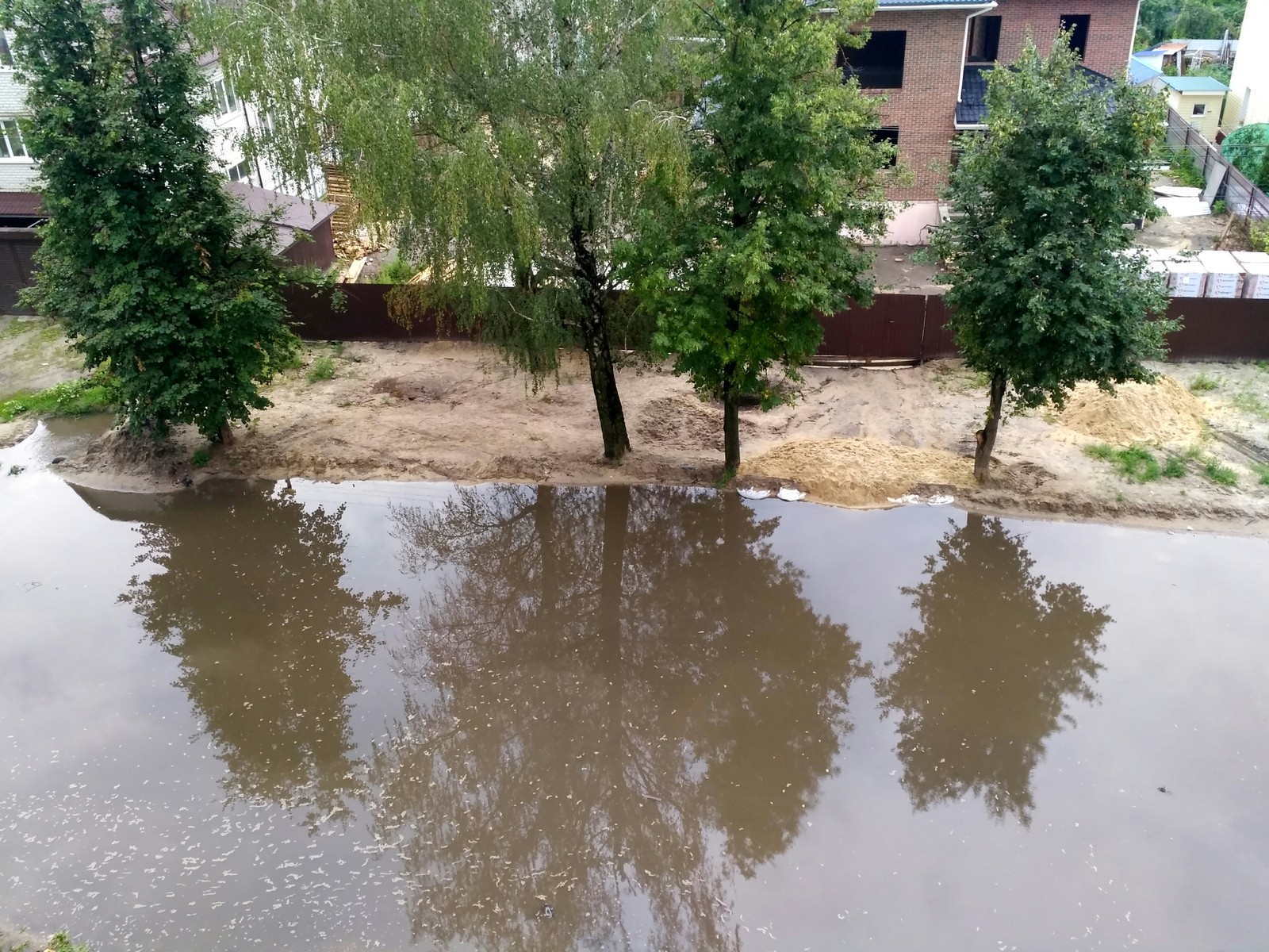 Океан под окном или как Дед **дак решил строить дом - Вода, Дождь, Россия, Проблема, Длиннопост