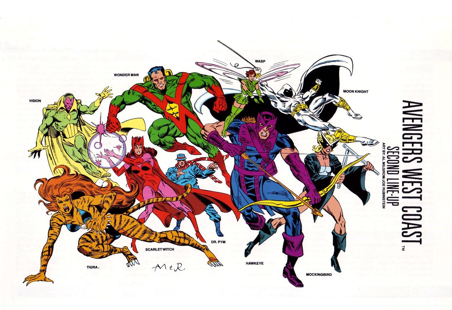 West Coast Avengers (Marvel) - Longpost, Marvel, Superheroes, Team, Avengers, , Outsiders, West Coast, 