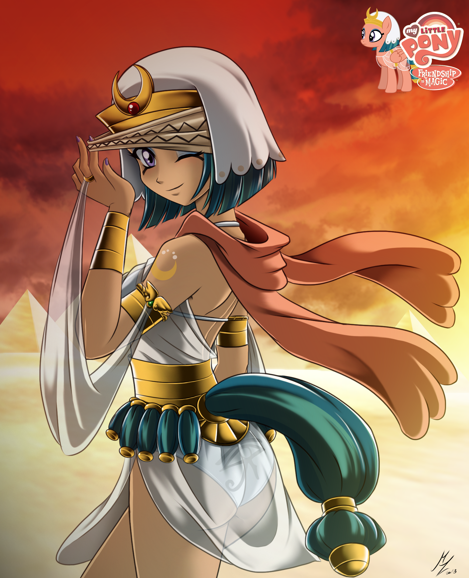 Somnambula - My little pony, Somnambula, Humanization, Mauroz