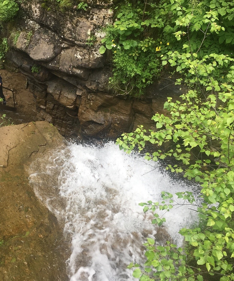 Медовые водопады (Карачаево-Черкессия) - Моё, Медовые водопады, Красота природы, Длиннопост