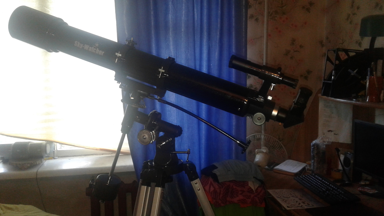 Unboxing and assembly... of the telescope. - My, Unboxing, Telescope, , , First post, Longpost