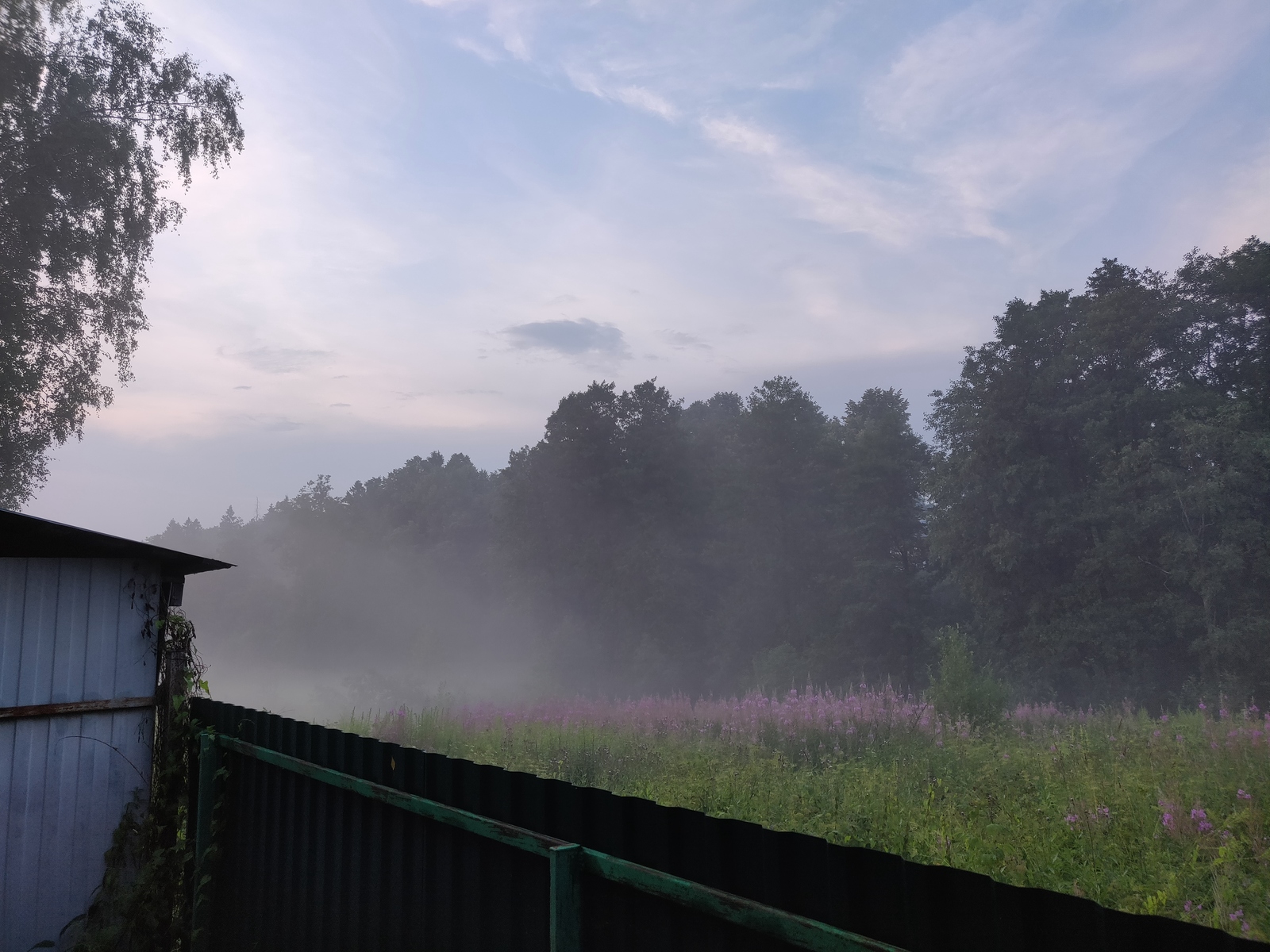 Twilight after a July thunderstorm - My, The photo, Evening