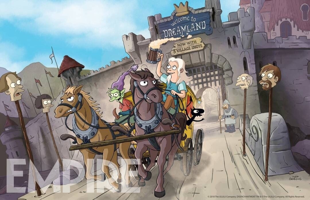 Disenchantment art for Empire magazine. - Disappointment, Art, , Empire, Magazine