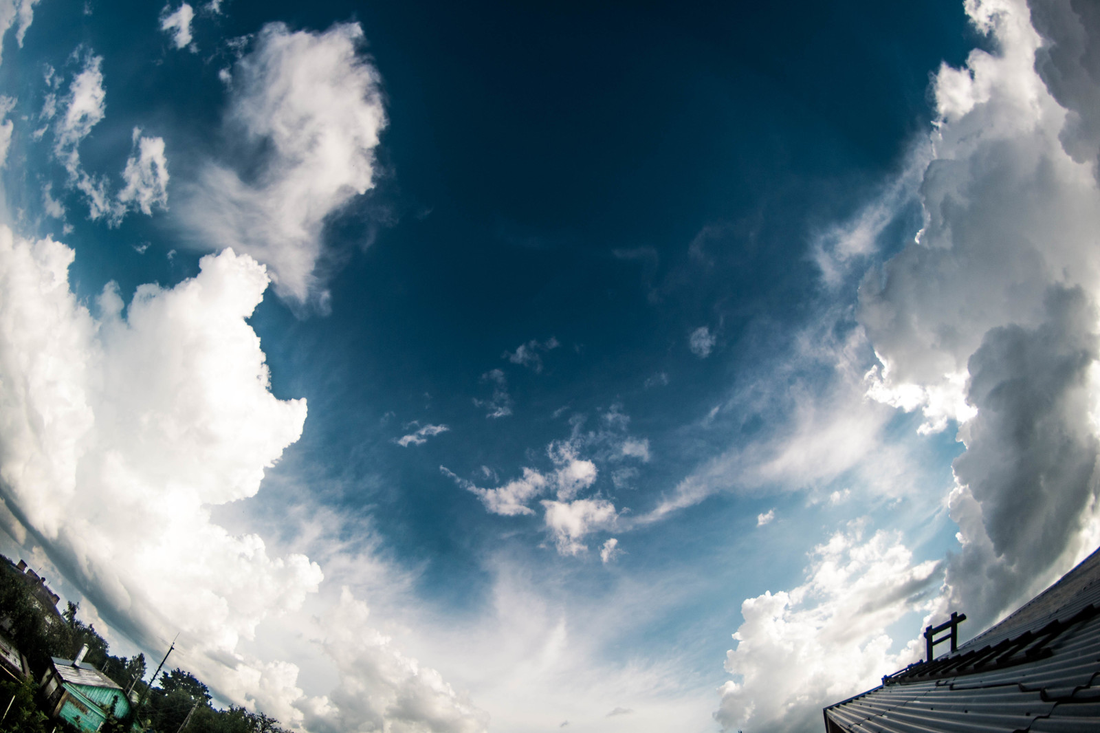 After a thunderstorm - My, Sky, Clouds, Nature