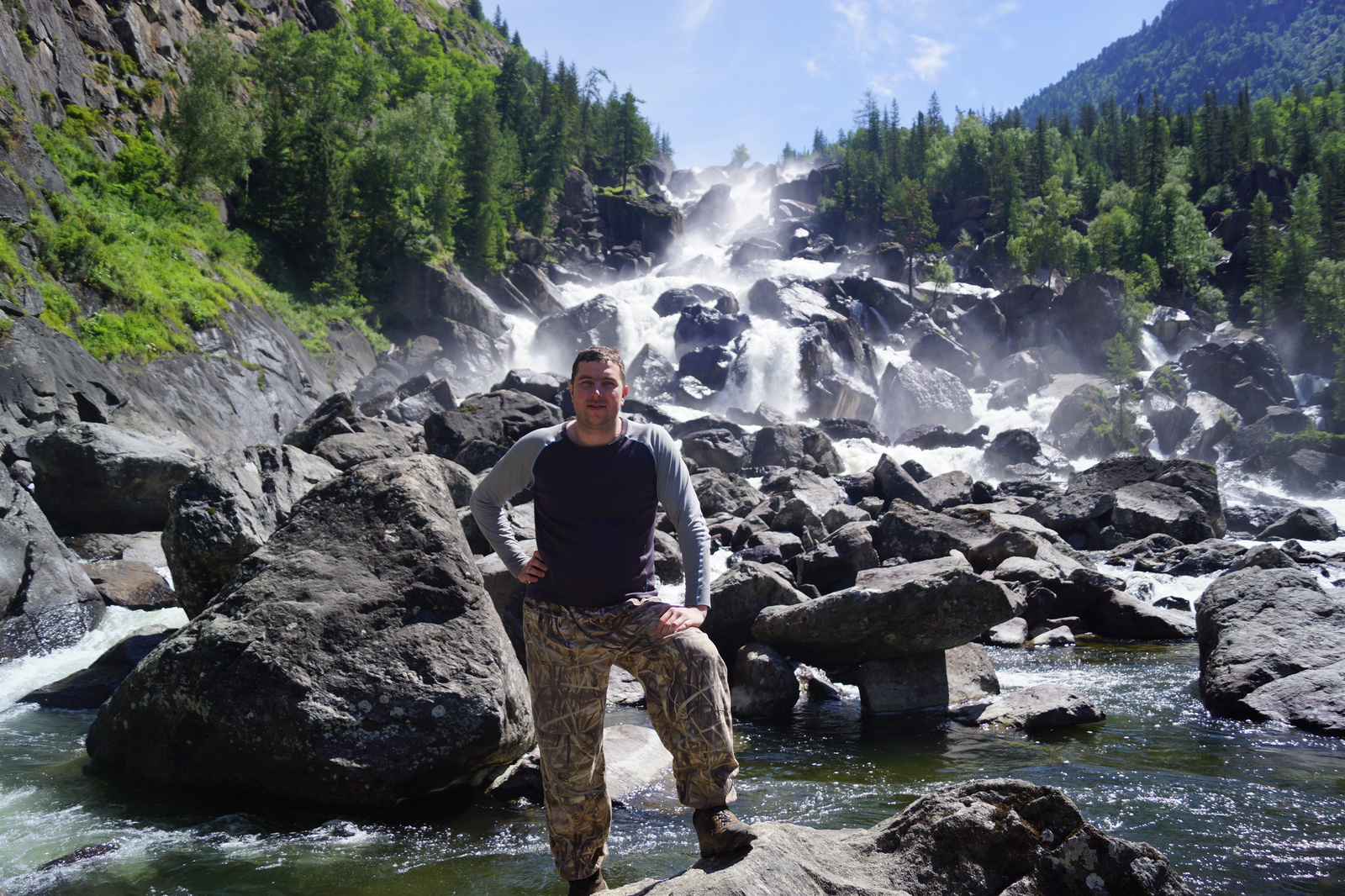 Gorny Altai with a small child. - My, Mountain Altai, Travel across Russia, Family, Vacation, Nature, , Stone mushrooms, Waterfall, Longpost, Altai Republic