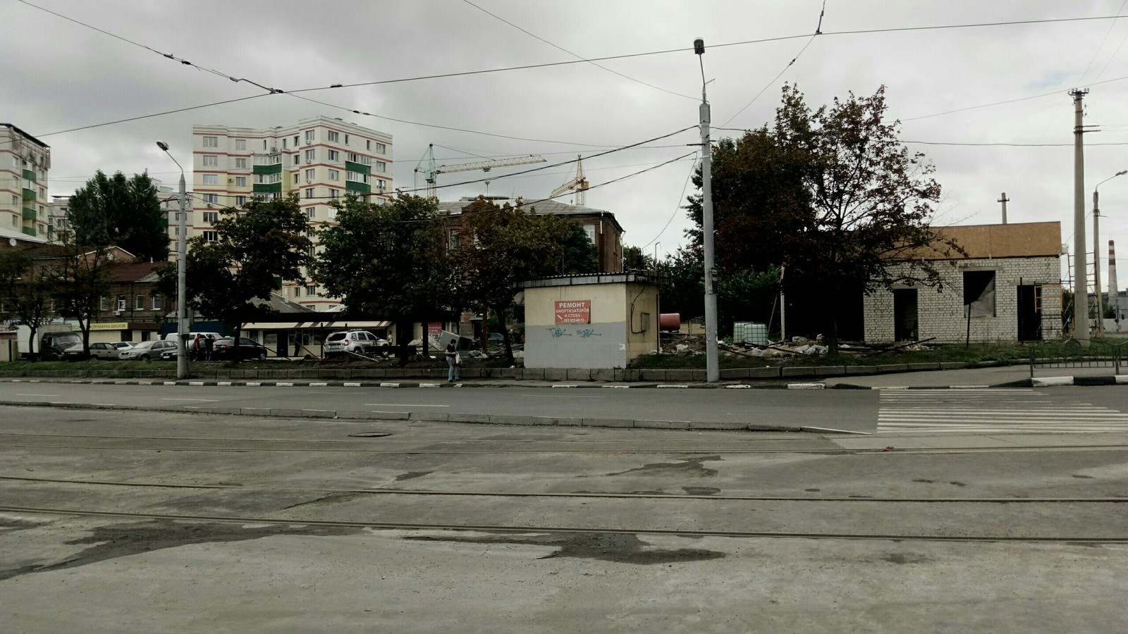 gas stations or build as they want - My, Kharkov, Gas station, Infuriates, Fine, Money, Longpost