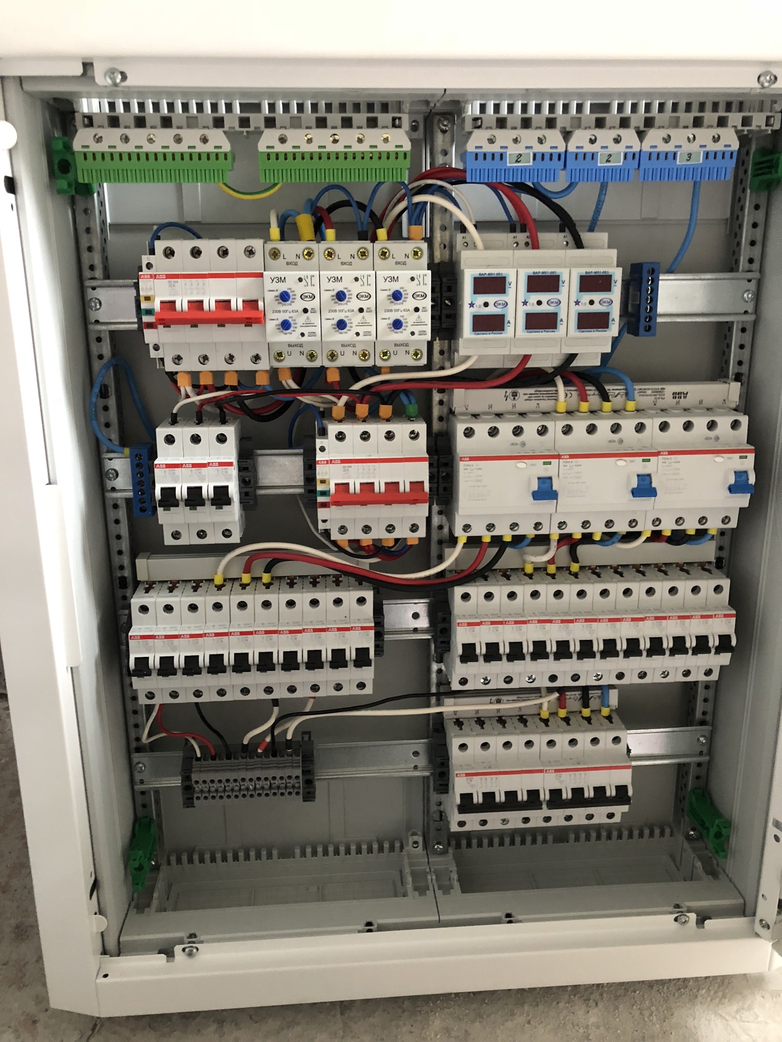 Big shield - My, Electrical installation, Electrician, Longpost