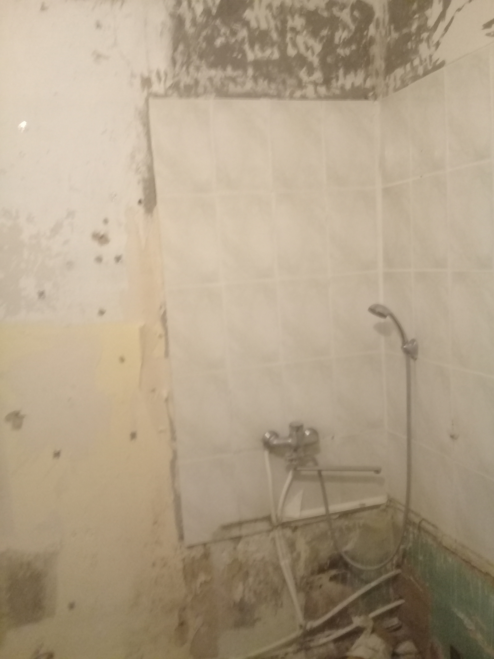 Start of work or bathroom again .. - My, Новичок, Repair, Longpost, Customers, Sadness, It Was-It Was