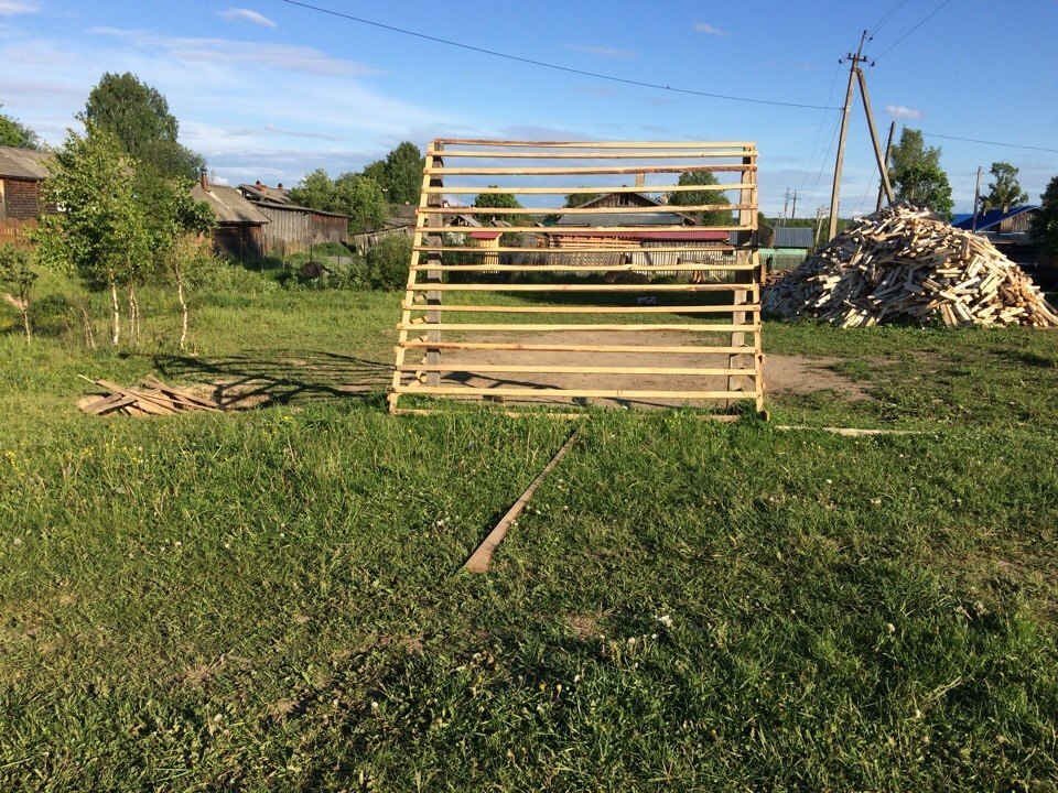 On the eve of the World Cup in Kadyi, a slab gate was built - Football, Soccer World Cup, Slab, Longpost