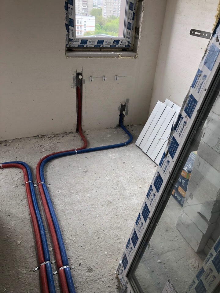 Installation of heating to the apartment - My, Heating, , Longpost