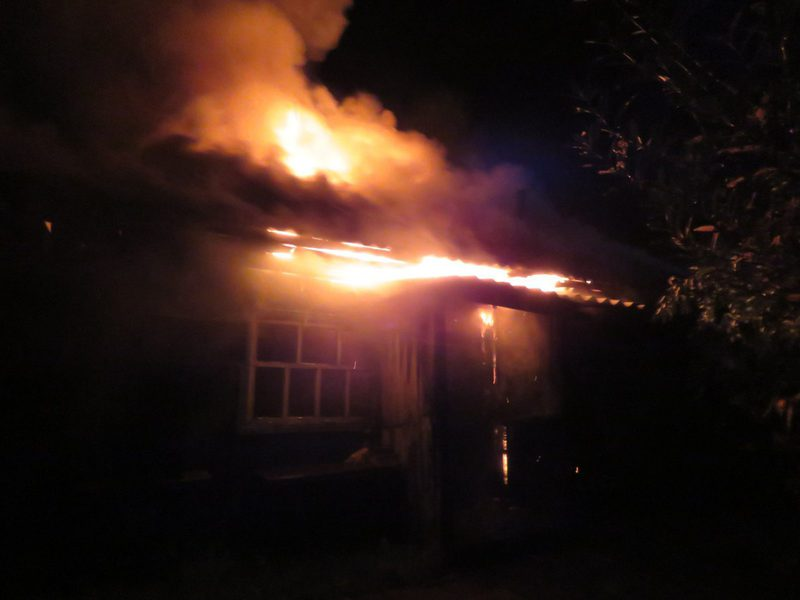 The defender of the Altai forests set fire to the house. - Lawlessness, Arson, Altai region, civil position