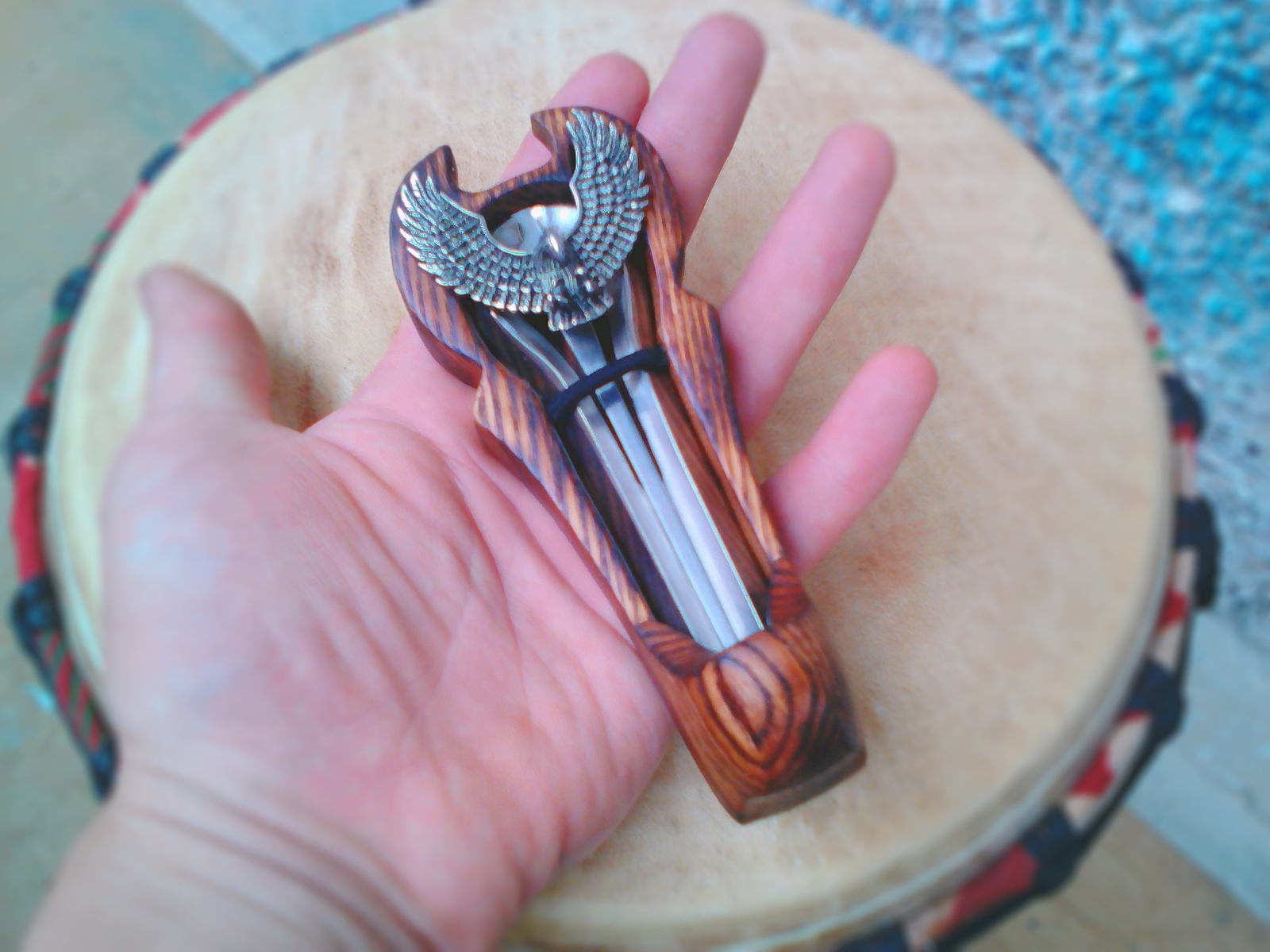 Case for jew's harp - My, Jew's harp, Chomus, Tree, Handmade, Longpost