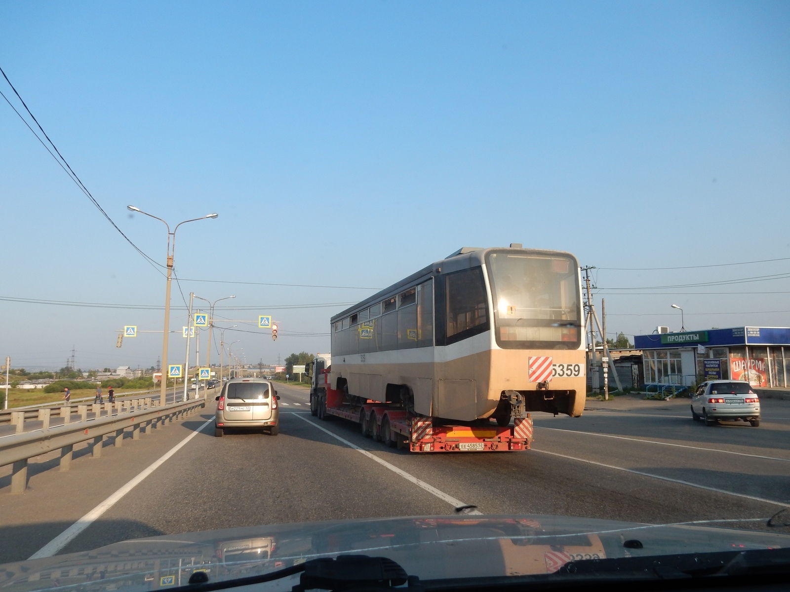 Dedicated to the people of Irkutsk. - Irkutsk, Humor, Tram, The photo