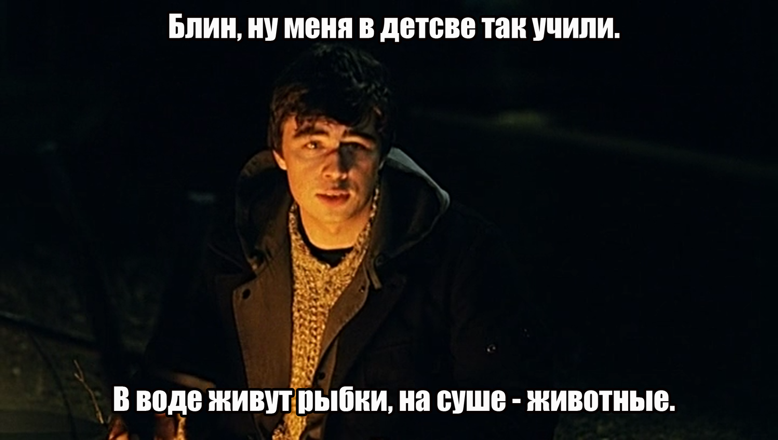 Дополнение к предыдущему посту. - Рыба, Моллюск, Ошибка, Извинение, Длиннопост, Брат 2, Данила Багров