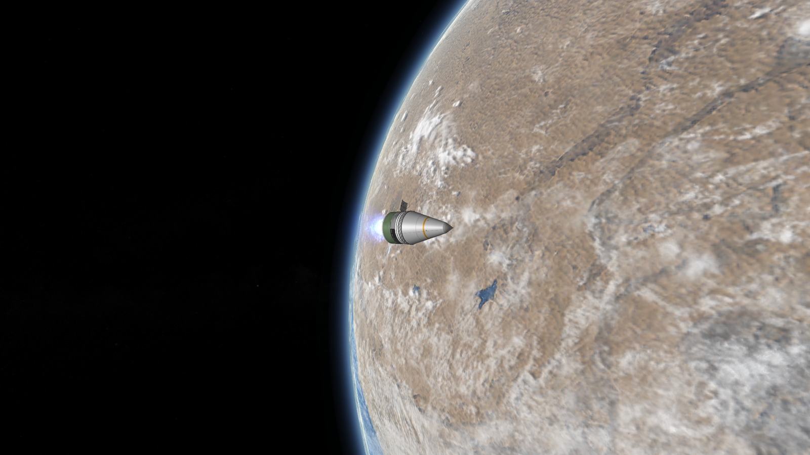 [Kerbal Space Program] [Galileo's Planet Pack] Career #9. Landing on Niven. - My, Kerbal space program, , How do you like Elon Musk, Longpost, Let-play, Images