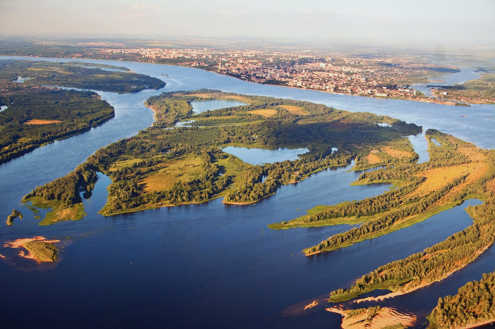 Samarskaya Luka through the eyes of birds - Samarskaya luka, The photo, Repost, Longpost