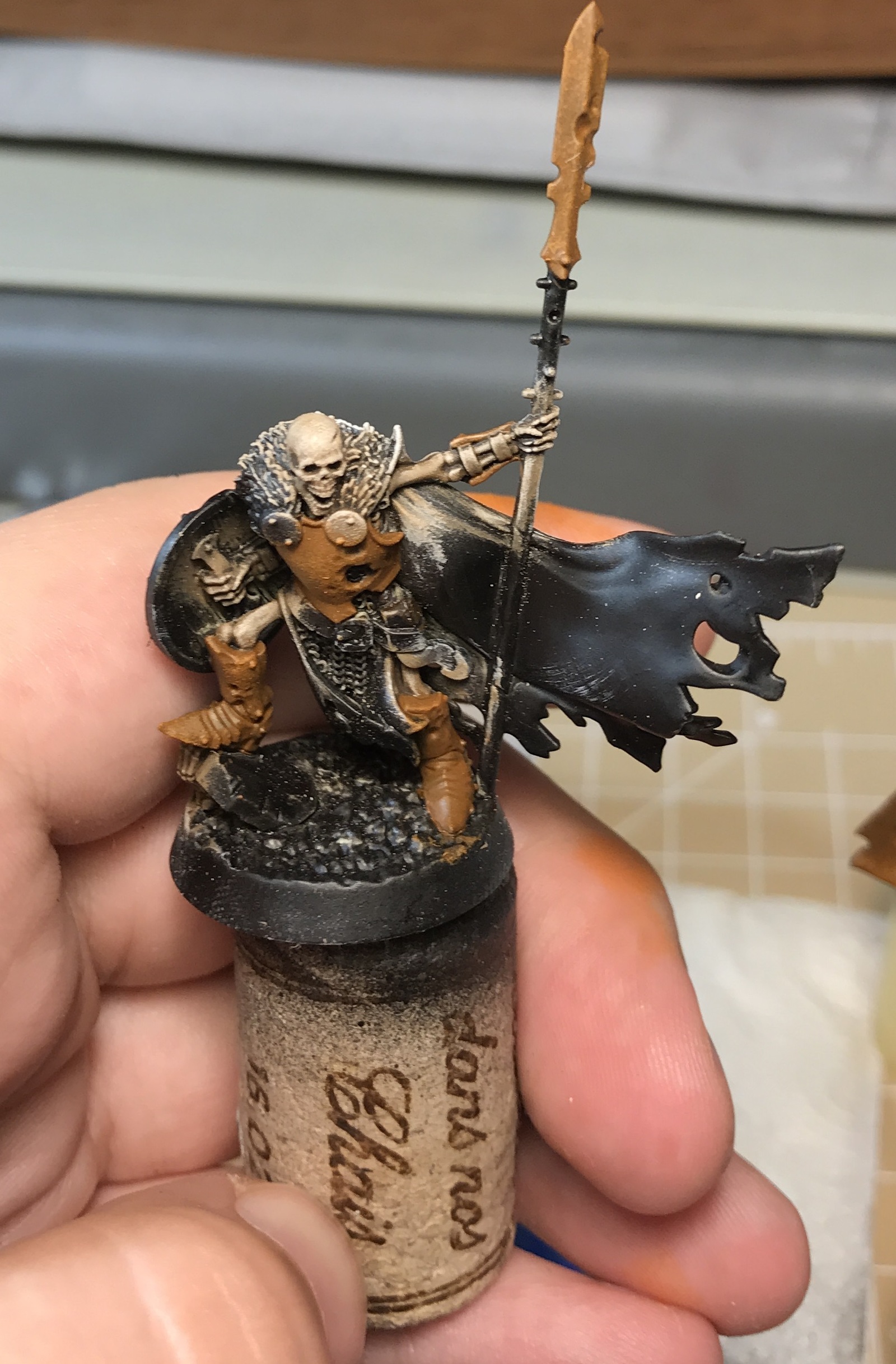 How to paint rusty metal/ How to paint rusty metal - My, Wh painting, Painting miniatures, Rust, , Shadespire, , Longpost, Paints