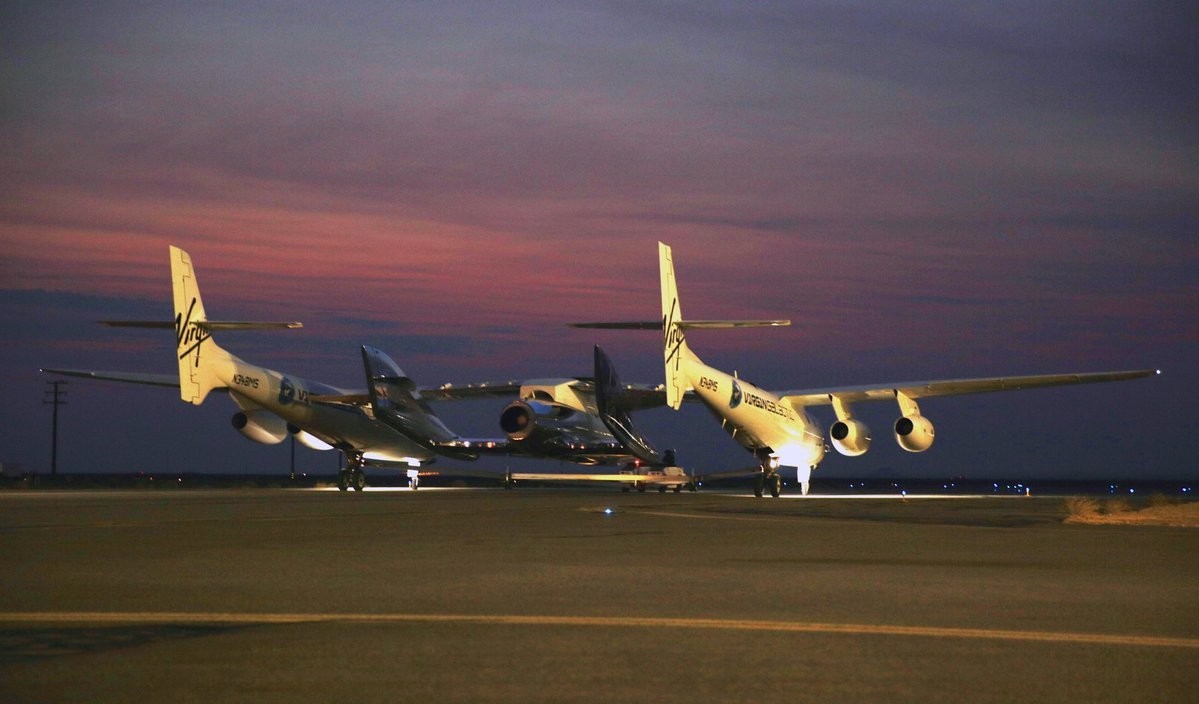 Virgin Galactic made another test flight today - Virgin galactic, Trial, Longpost