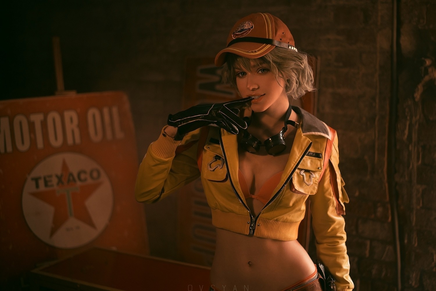 Sasha Holland Cosplay Cindy Aurum - The photo, Girls, Cosplay, Cindy Aurum, Final Fantasy, Longpost, Sasha Holland