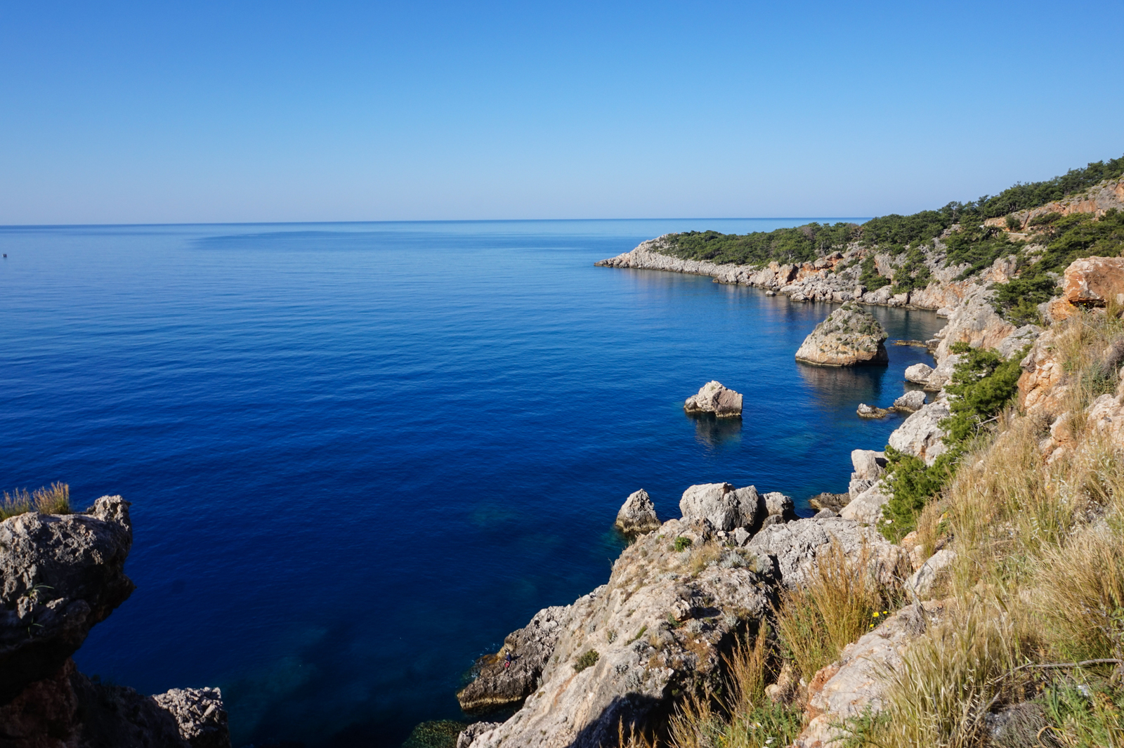 Lycian trail. - My, Turkey, Lycian Trail, Hike, The mountains, Landscape, Sea, Tent, Ruin, Longpost