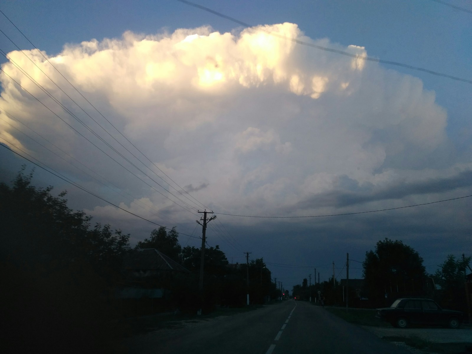 Погода у нас в городе - Моё, Погода, Небо, Фотография