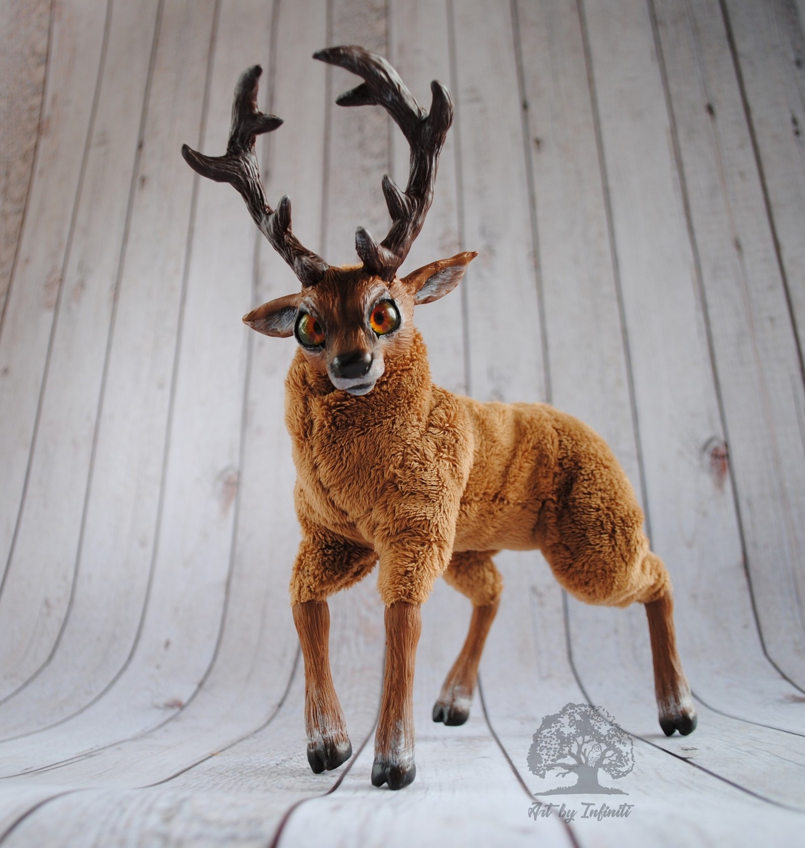 Get your sleigh ready in the summer!) Christmas Reindeer Compilation - My, Deer, Polymer clay, Author's toy, Christmas, New Year, Presents, Longpost, Deer