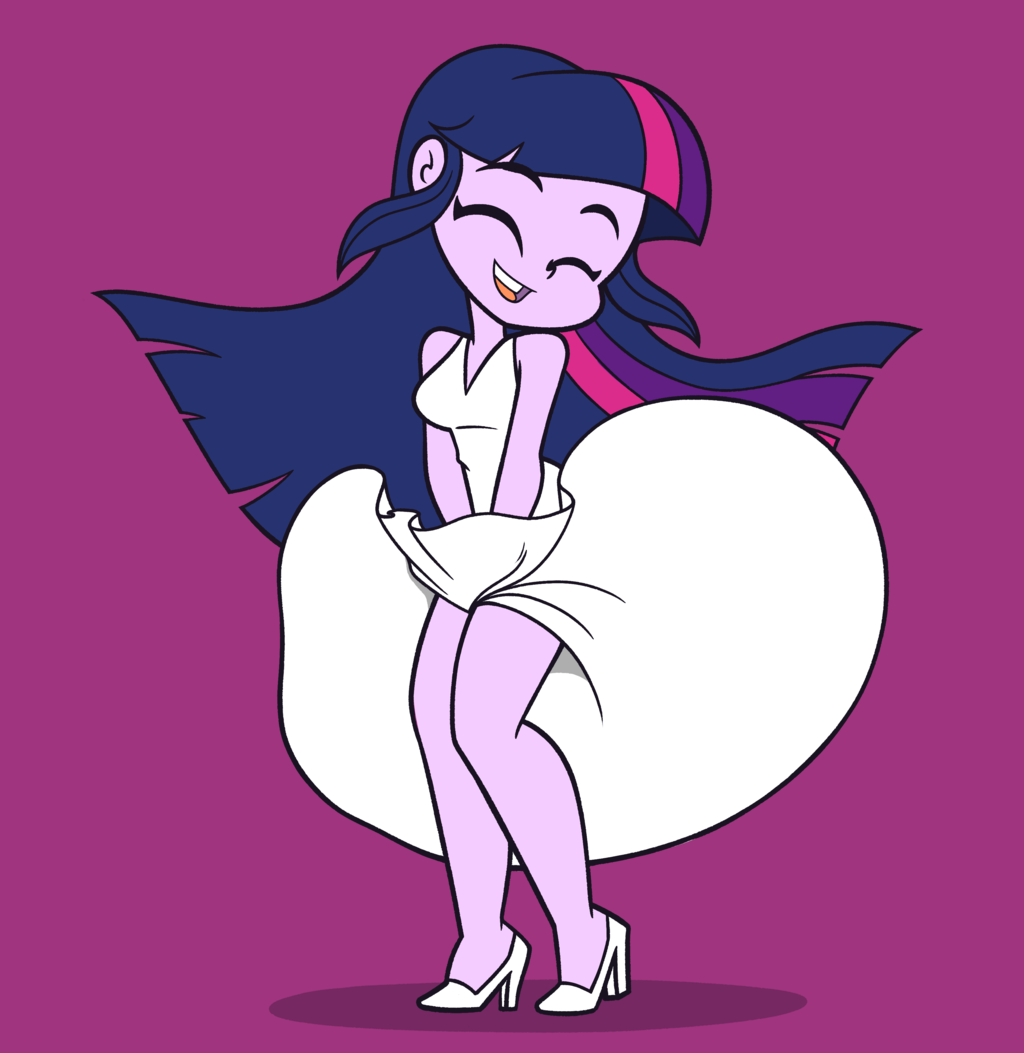 Cheeky Wind - My Little Pony, Equestria Girls, Twilight sparkle, Khuzang