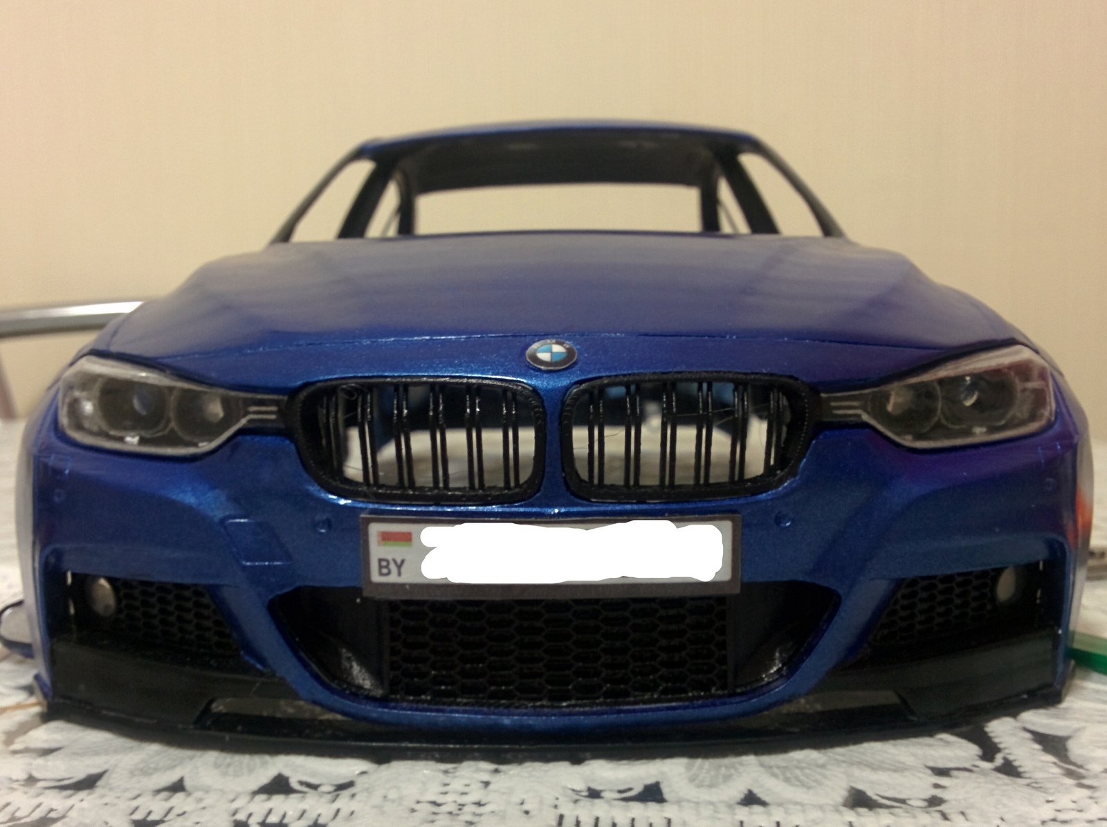 We make the body of BMW 3 (f30) m sport (m package) with m performance package for RC model with 1/10 scale using 3d printing. Part 7 - My, 3D печать, Rc, Bmw, , , M performance, 3D printer, Longpost, Radio controlled models